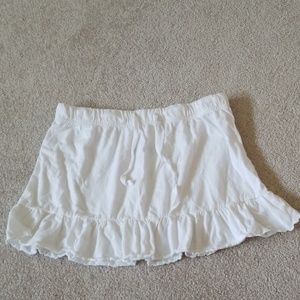 Summer cotton mini skirt